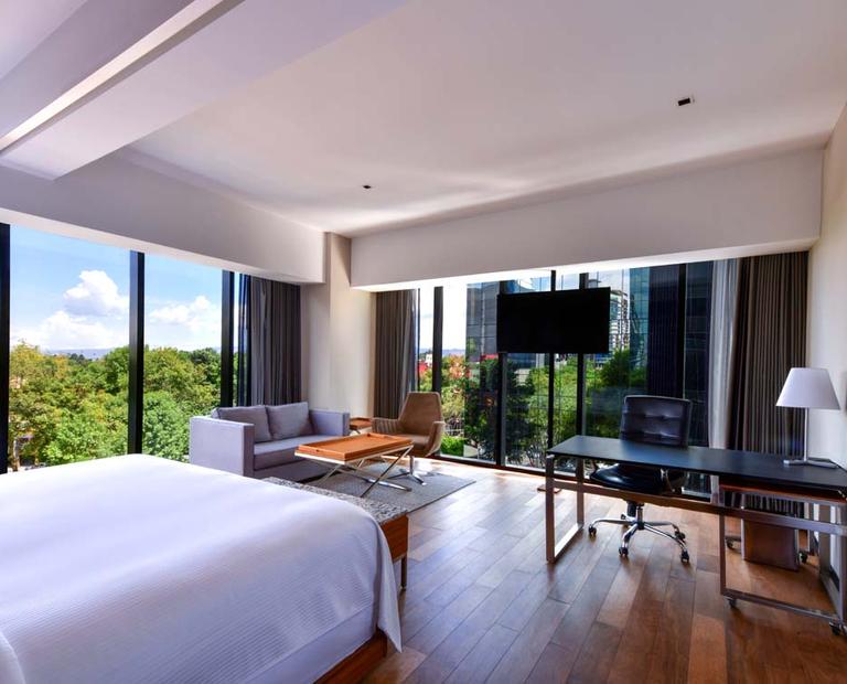 Junior Suite  Krystal Grand® Suites Insurgentes Ciudad de México Junior Suite  Krystal Grand® Suites Insurgentes Ciudad de México